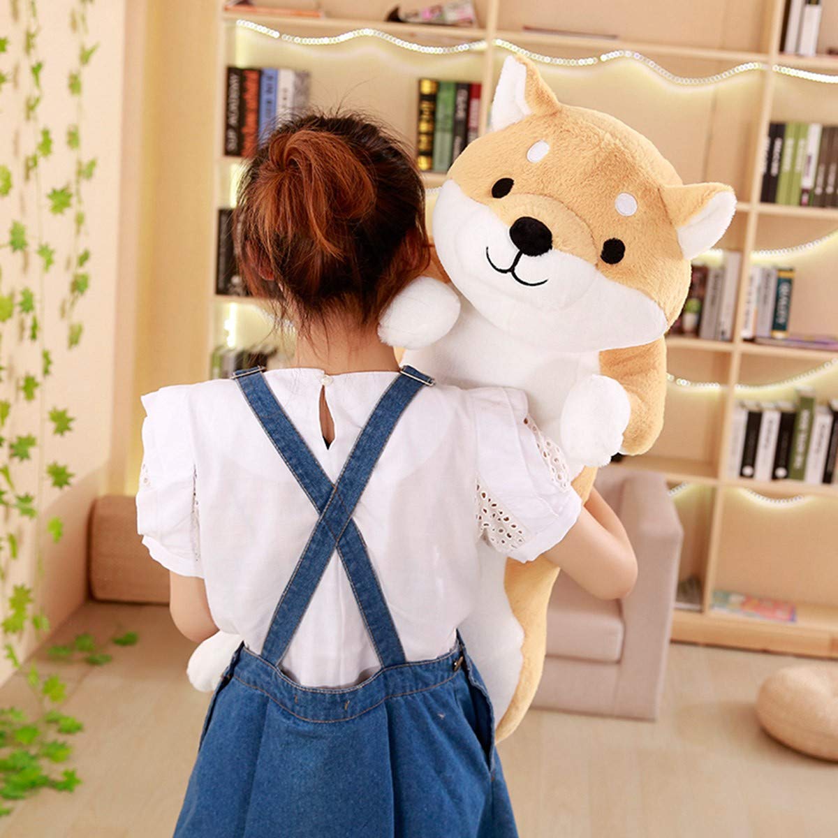 Amazon.co.jp: わん太 添い寝 ぬいぐるみ 柴犬 ビッグサイズ いぬ